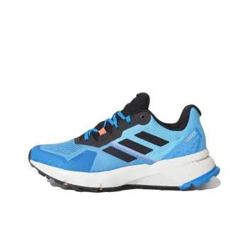 Adidas Terrex Soulstride Wear-resistant And Lightweight Low-Top Running Shoes Men's Blue White