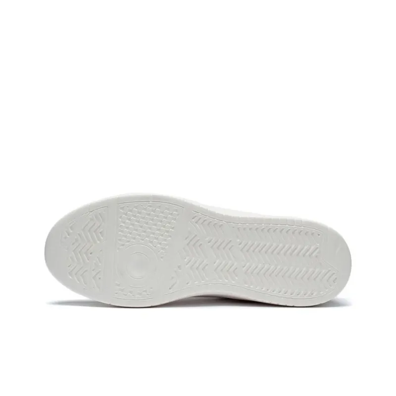 LiNing Spike Years Anti Slip Wear Resistant Breathable Height Increasing Low Top Skateboard Shoes Men's Gray White-4