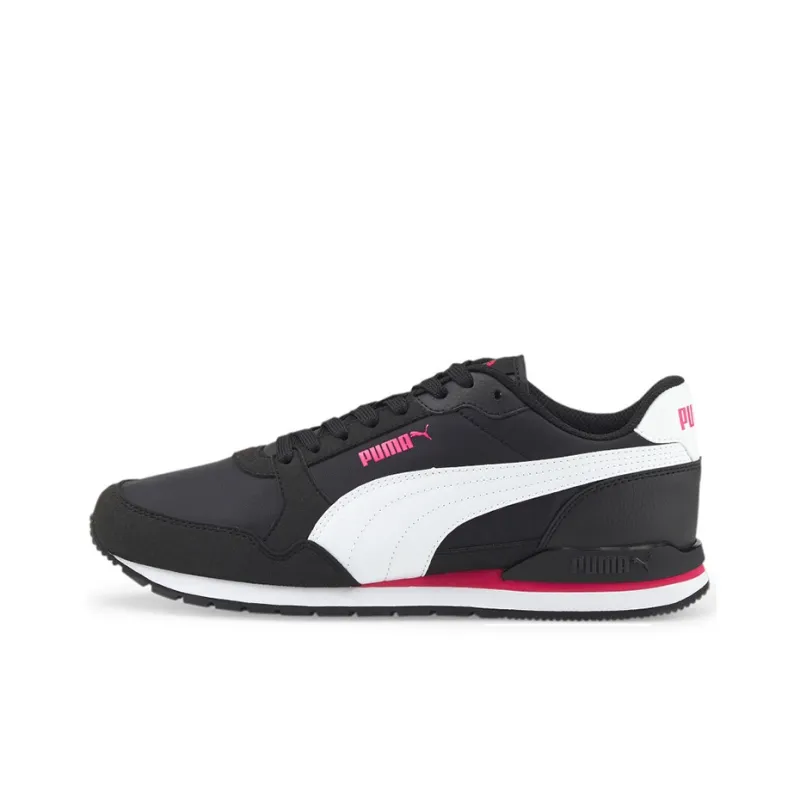 PUMA St Runner V3 Cushioning Anti Slip And Wear Resistant Low Top Training Running Shoes Women's Black Purple-0