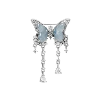Princess Cui Ice Glutinous Jadeite Brooches Women's