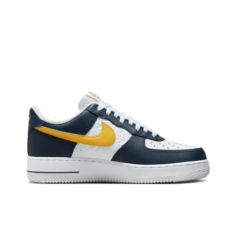 Nike Air Force 1 '07 Low Embossed Hoops Dark Obsidian-1