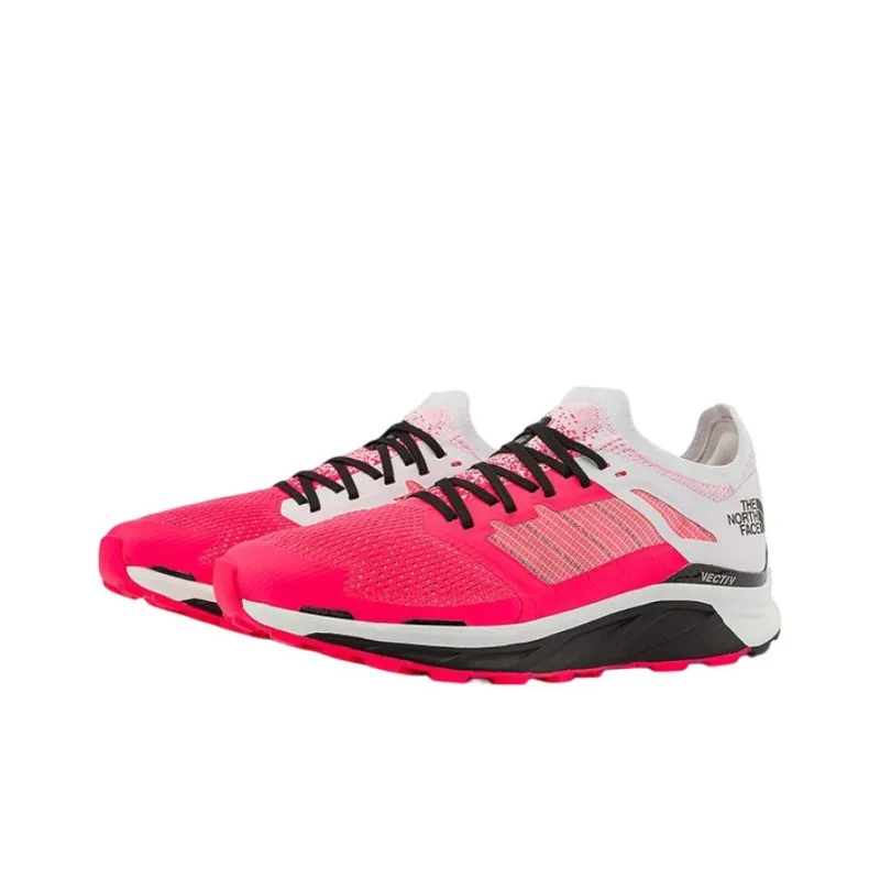 THE NORTH FACE Flight Vectiv Low Top Sneakers 'White With Brilliant Coral' Women's-1
