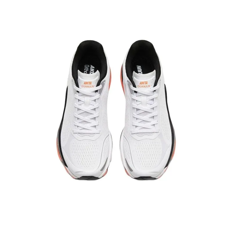 Anta Star Ring Elite Cushioning Anti Slip And Wear Resistant Low Top Running Shoes Men's White Black-2