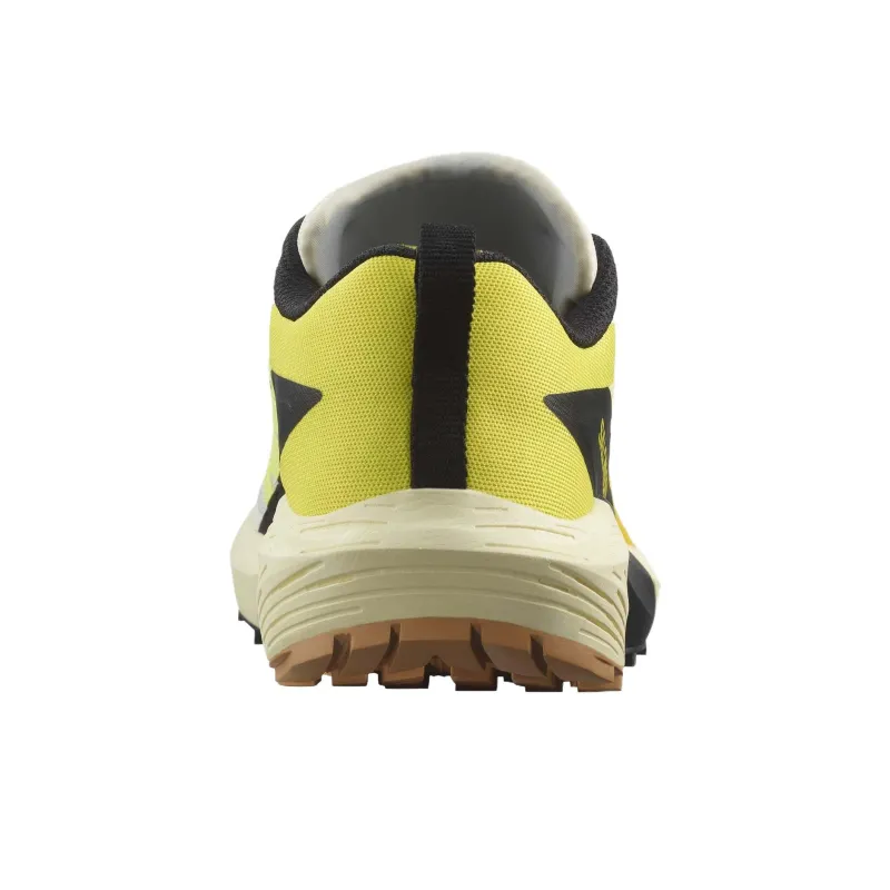 SALOMON Sense Ride 5 Slip Resistant Low Top Trail Running Running Shoes Women's Vanilla-4