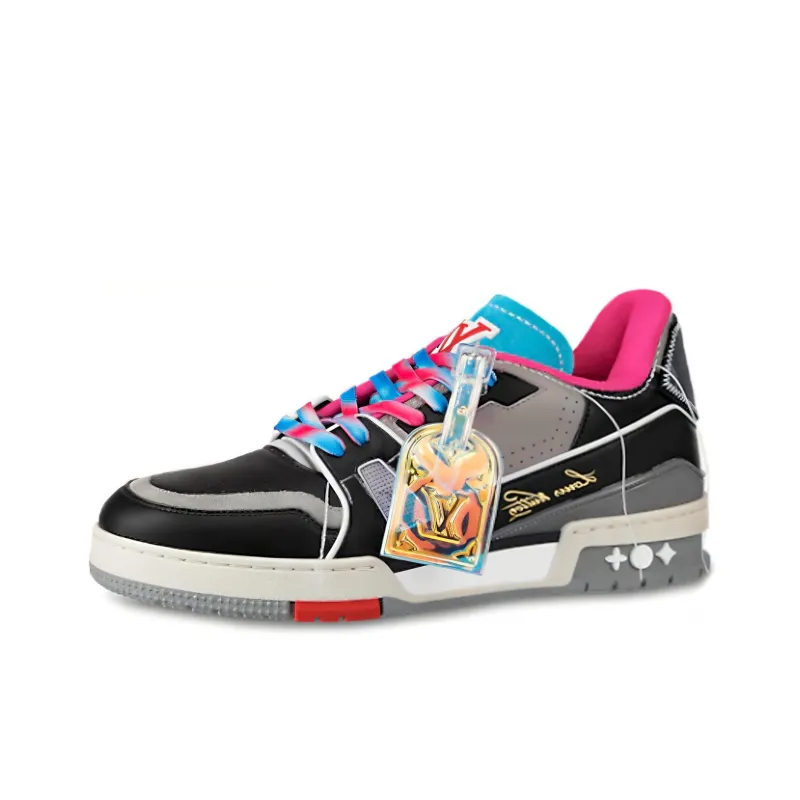 LOUIS VUITTON Trainers 'Pink Multi color'-0