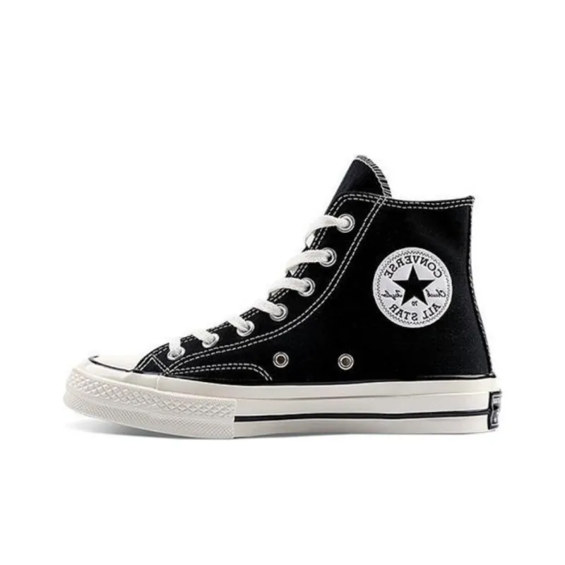 Converse Chuck 70 Hi High Top Canvas Shoes Unisex Black-0
