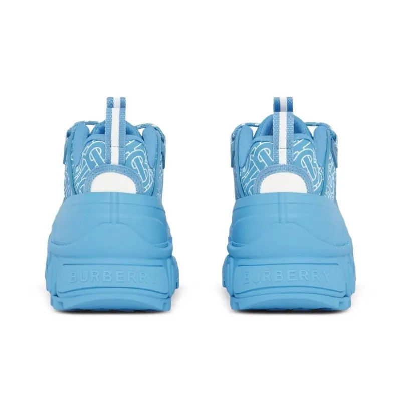 Burberry Arthur 'Monogram Print Blue Topaz'-4