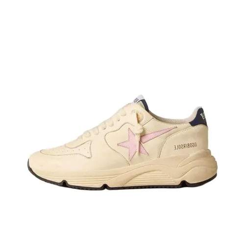 Golden Goose Running Sole Casual Shoes Women's Low-Top Pink