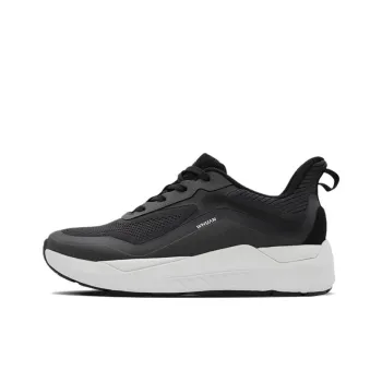 Five Rings Low Top Casual Shoes Women's Black Arch Support