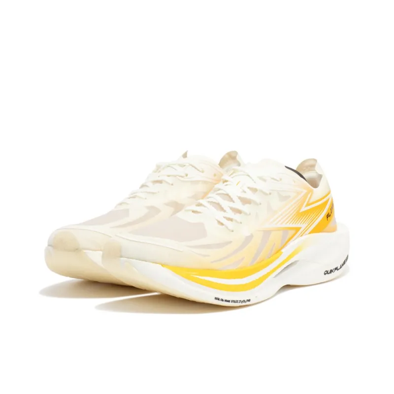 361° Feiran 2 Running Shoes Unisex Low Top White/Yellow-2