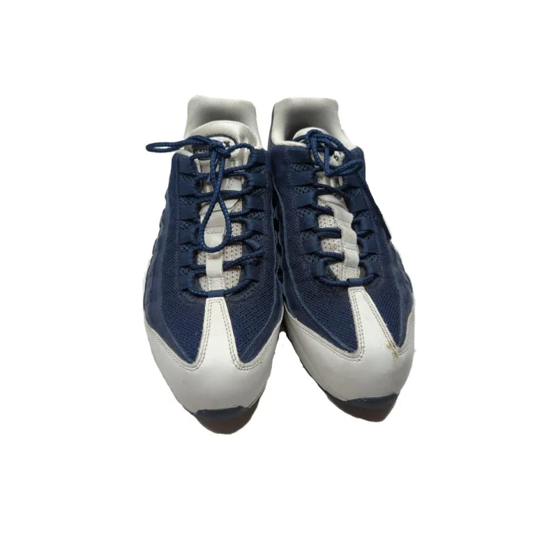 Nike Air Max 95 Cushioning Anti-Slip And Wear-Resistant Low-Top Running Shoes Men's Blue Gray-2