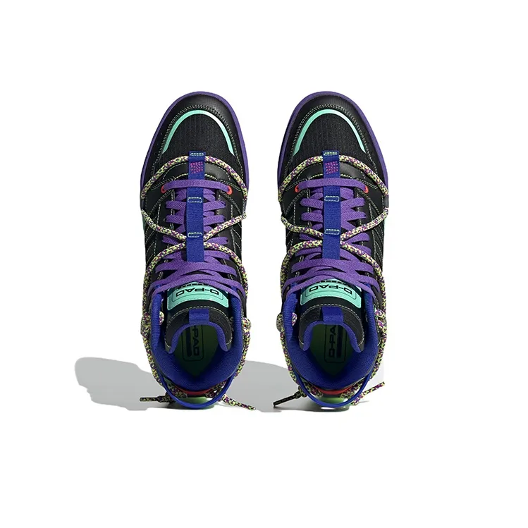 Adidas Neo D PAD Mid 'Back Purple Green'-4