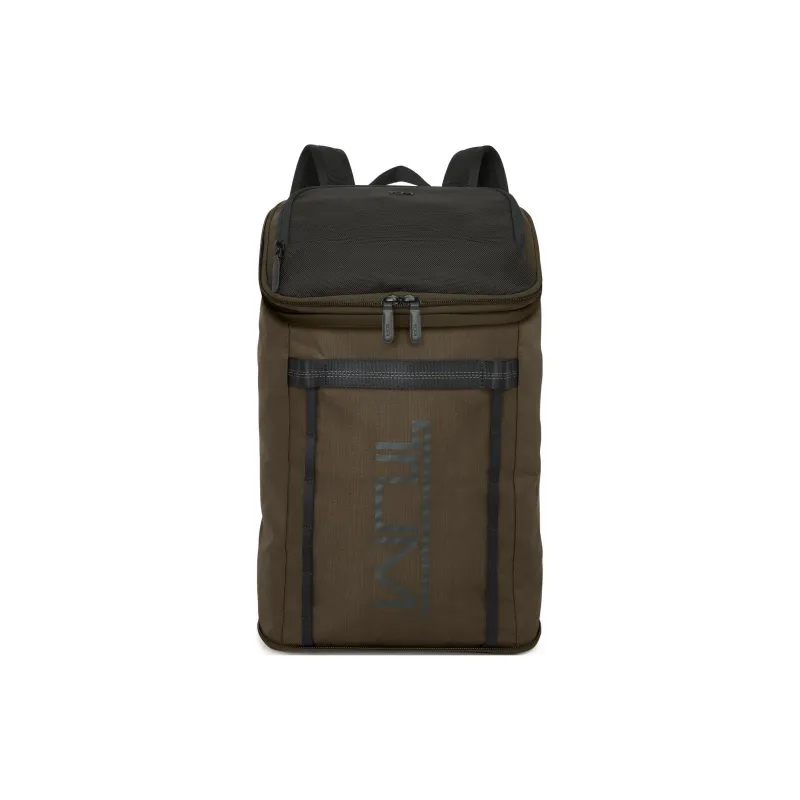 TUMI Nylon Backpack Unisex Army Green-0