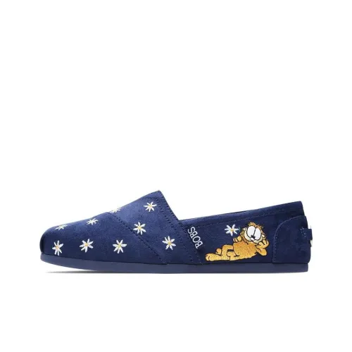 Skechers Bob's Plush Lightweight And Wear-resistant Low-Top Sports Casual Shoes Women's Marine Blue