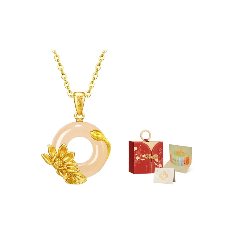 MAMADESHOUHU Chalcedony Jade Necklaces Women's-17