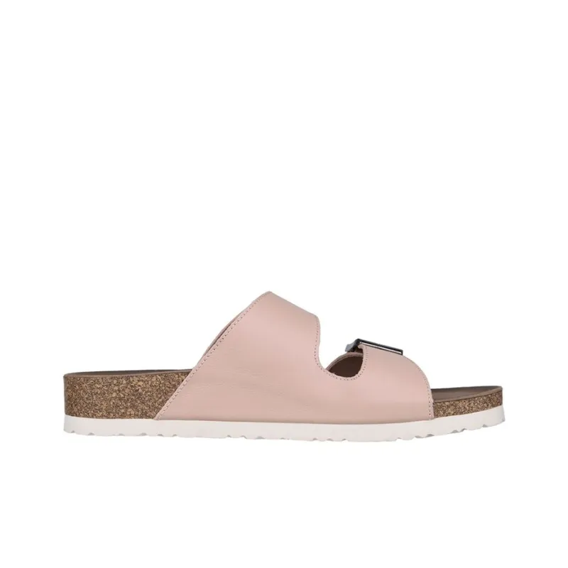 Skechers Arch Fit Rubber Sole Slip-Resistant Slide Slippers Women's Pink-1
