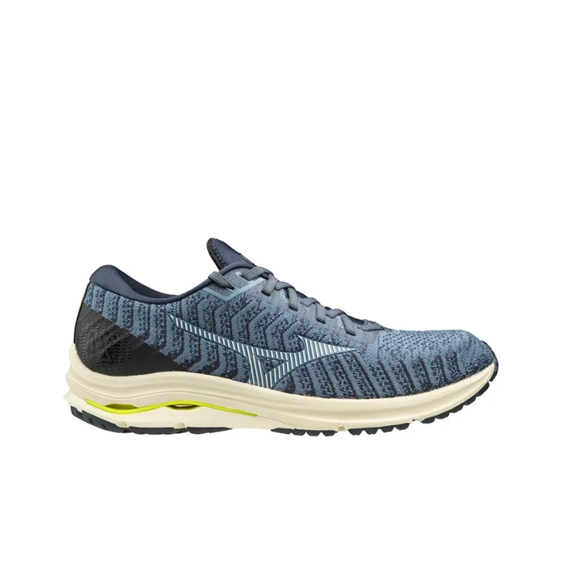 Mizuno Wave Rider 24 Waveknit 'Navy'-1