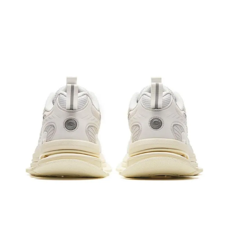 Anta Champion Series Durable Breathable Low Top Running Shoes Men's Ecru-3