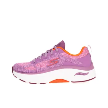 Skechers Max Cushioning Arch Fit Durable Breathable Low-Top Running Shoes Women's Pink Purple