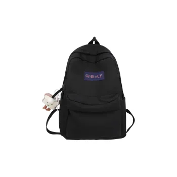 OURFUN Oxford Backpack Regular Unisex Black/Light Blue/Pink/Red/Navy Blue