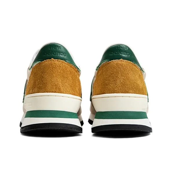 New Balance 990v1 MiUSA Tan Green-3