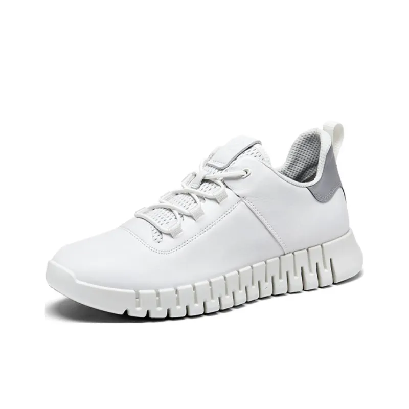 Ecco Smart Series Lively Collection Low Top Sports Casual Shoes Men's White-1