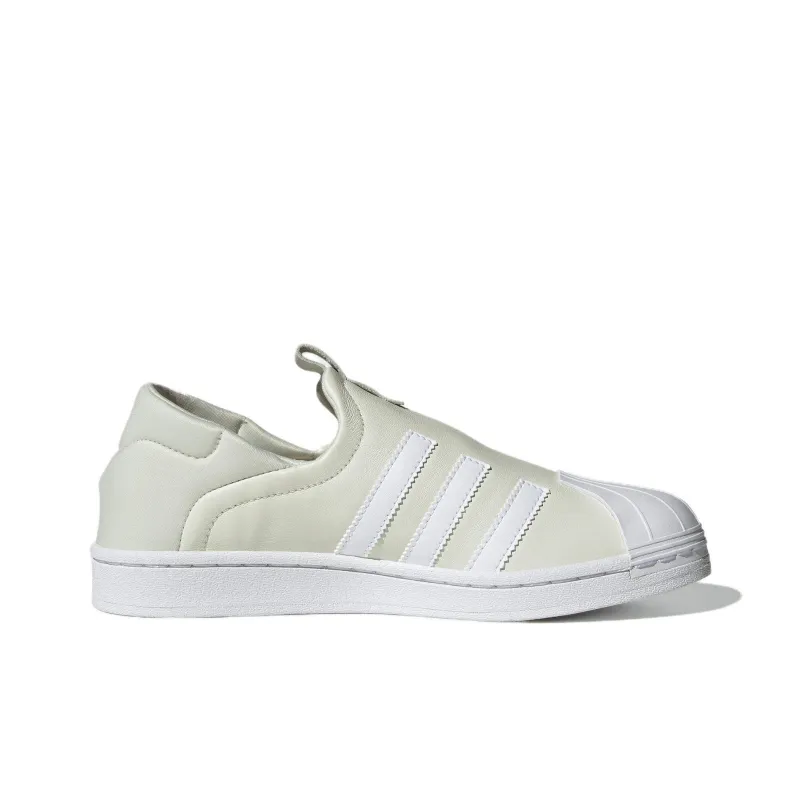Adidas Originals SUPERSTAR Anti Slip Wear Resistant Low Top Skateboard Shoes Women's Green White-1