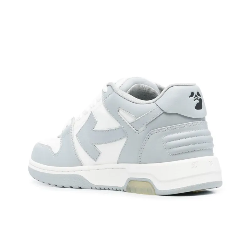OFF WHITE Out Of Office Low Top 'Grey White'-3
