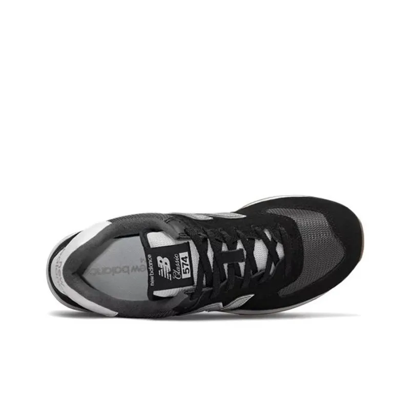 New Balance 574 Series Retro Jogging Shoes Black-1