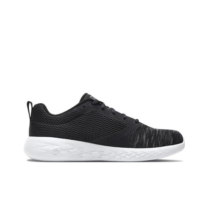 Skechers GO RUN 600 Cushioning Anti-Slip And Wear-Resistant Low-Top Running Shoes Black Gray Color-1