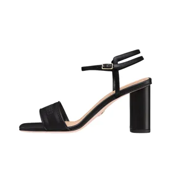 DIOR Dway Stylish Sandal 8cm Women's Black