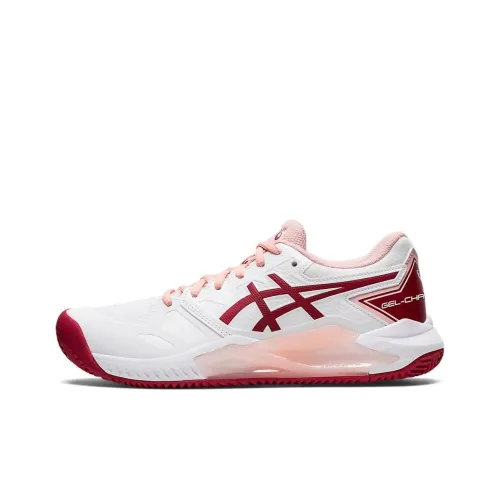 Asics Gel-Challenger 13 Tennis Shoes Women's Low-Top White/Red