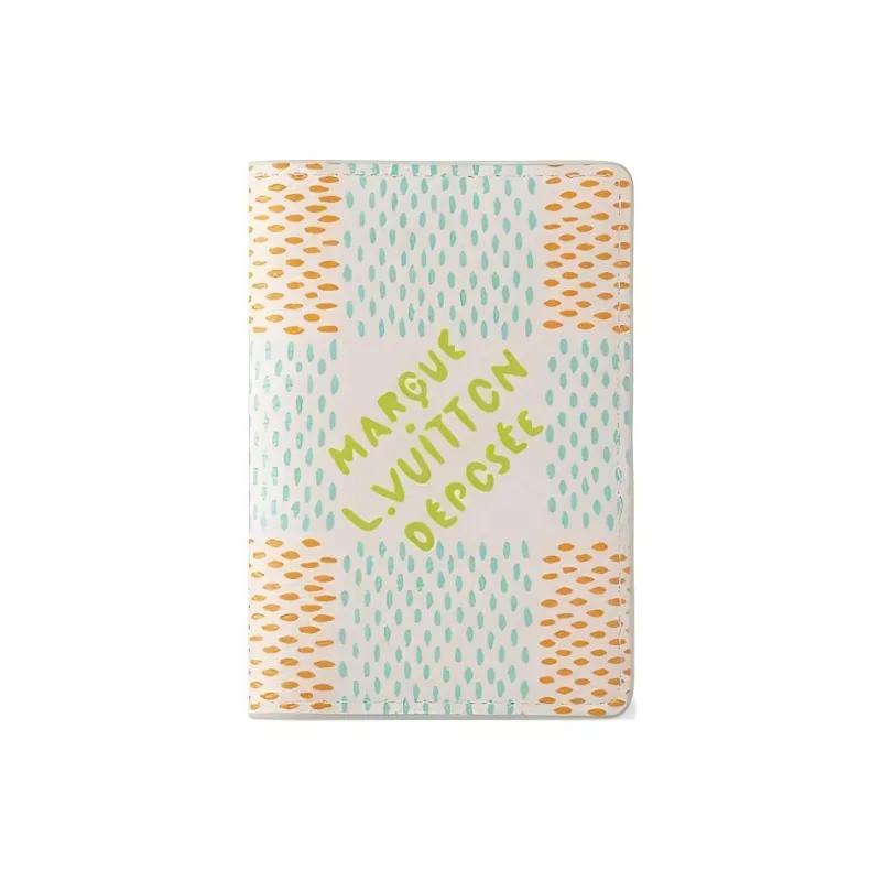 LOUIS VUITTON Pocket Organizer Damier Heritage White-0