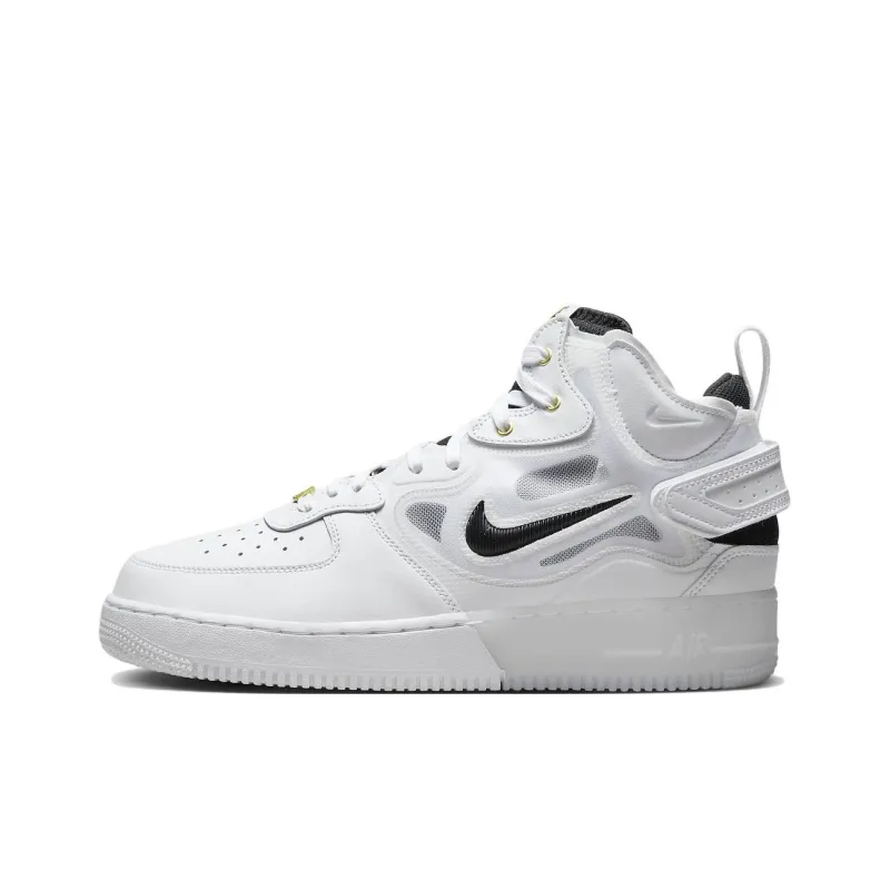 Nike Air Force 1 Mid React 40th Anniversary White Black-0