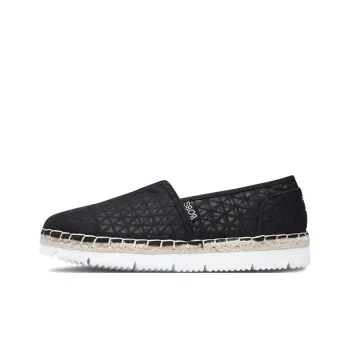 Skechers Bob's Flexpadrille 2 Non-slip Lightweight Low-Top Sports Casual Shoes Women's Black