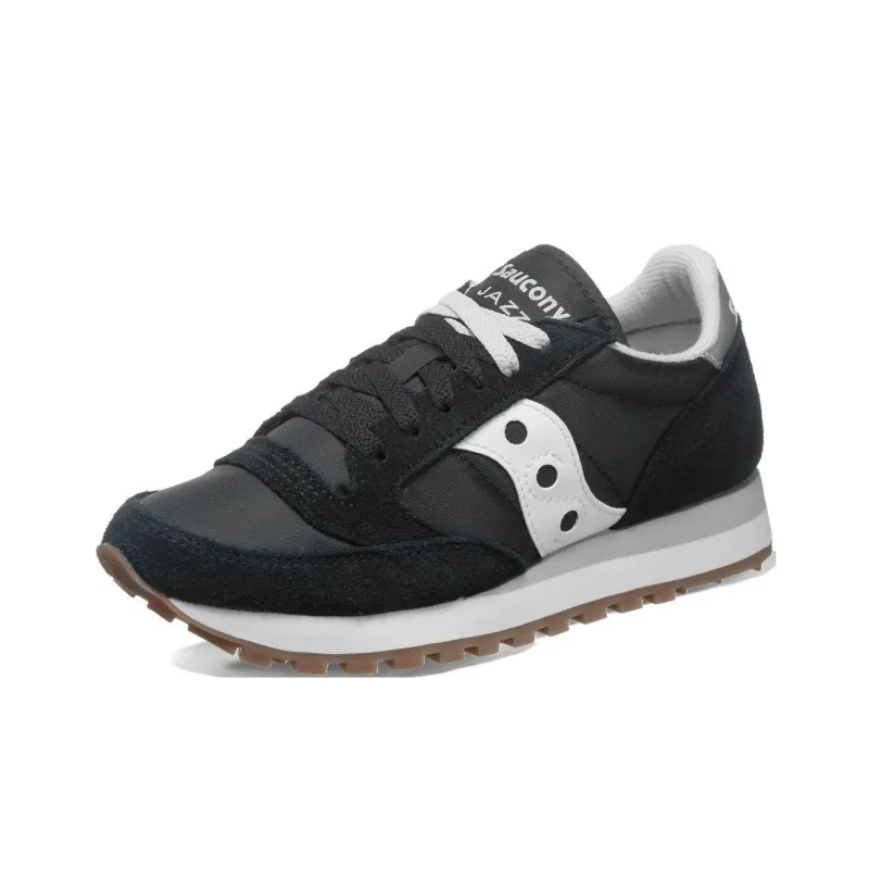 Saucony Jazz Original Original Cushioning Wear-Resistant Low-Top Running Shoes Women's Gray Black-2