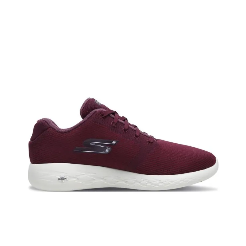 Skechers GO RUN 600 Wear-Resistant Slip-Resistant Cushioning Low-Top Running Shoes Burgundy-1