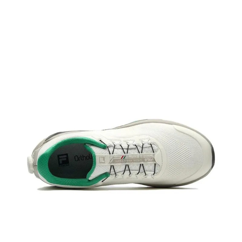 FILA BOA MASTER Wear Resistant Low Top Training Shoes Men's White-3