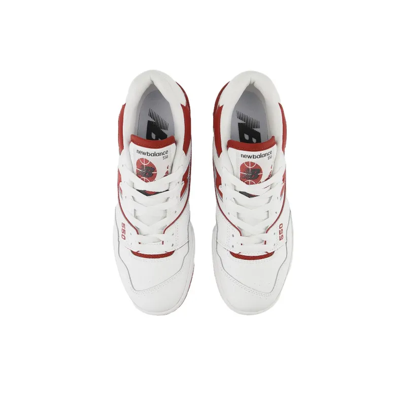 New Balance 550 Brick Red Women's-3