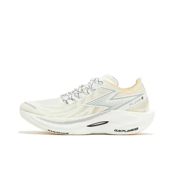 361° Feiran 2 Anti Slip Wear Resistant Low Top Running Shoes Unisex Feather White