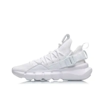 LiNing Essence 2 Vintage Basketball Shoes Women's Mid Top Pure White
