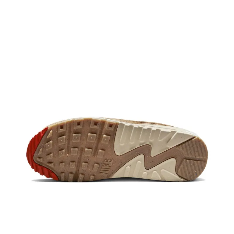 Nike Air Max 90 Se Pale Ivory Snakeskin Swoosh Women's-5