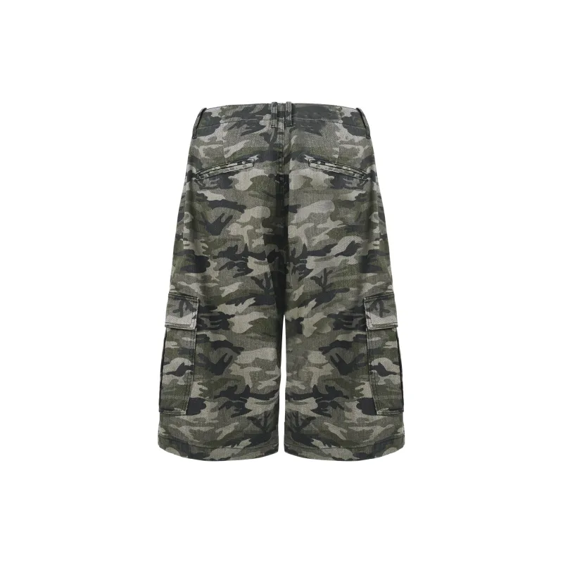TERRA INCOGNITA Casual Shorts Unisex Camouflage-1