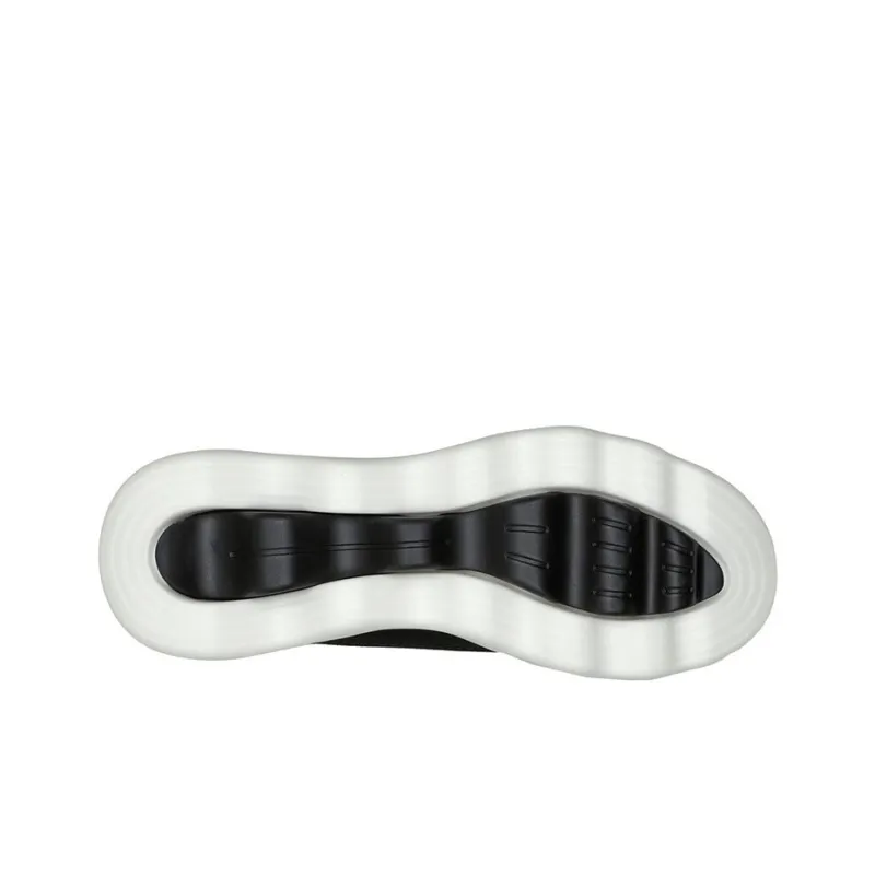 Skechers Go Walk Massage Fit Casual Shoes Men Low-Top Black/White-4