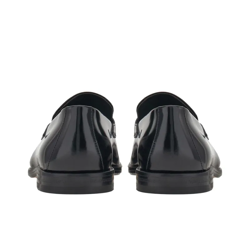 FERRAGAMO Gancini-buckle Gradient Leather Loafers-3