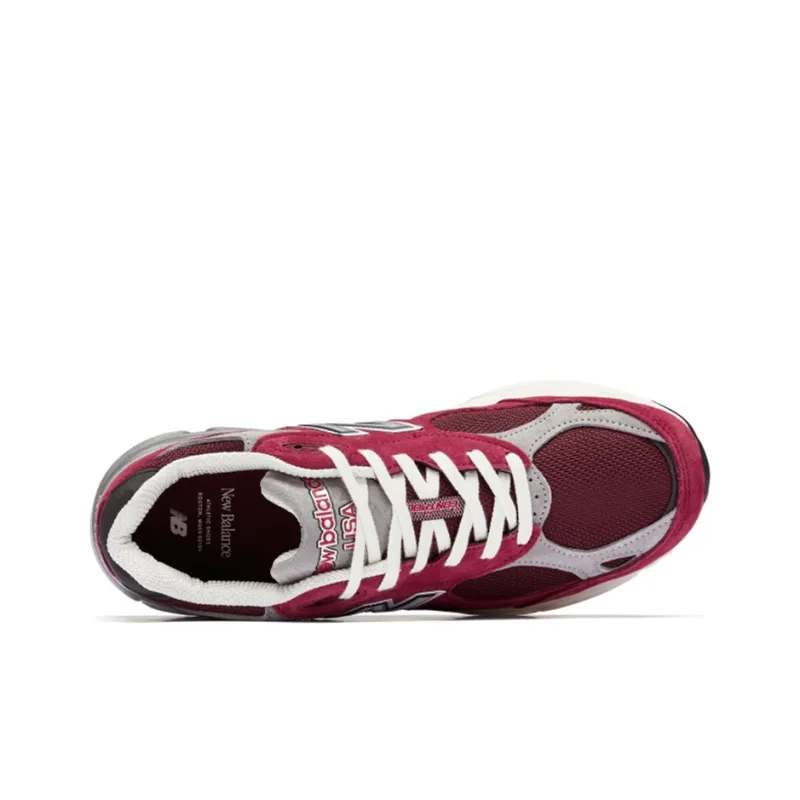 New Balance 990 V3 Made In Usa 'Scarlet' Sneakers-2