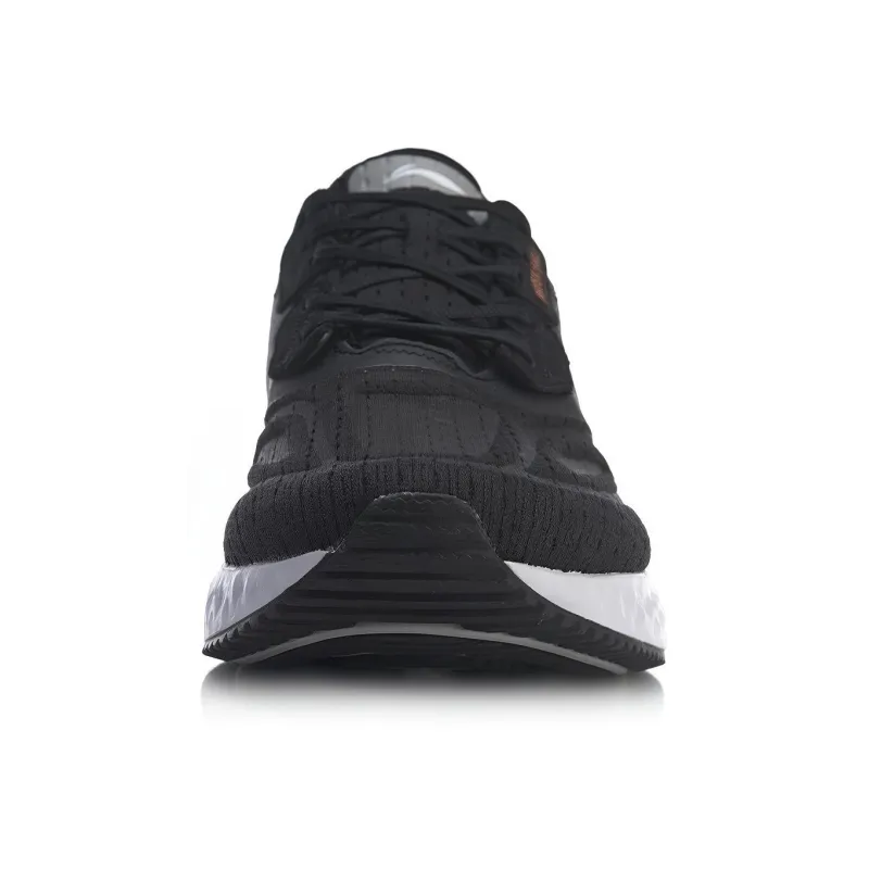 LINING Cloud Five Generations SHIELD Running Shoes Men Low Top Black/Gray-2