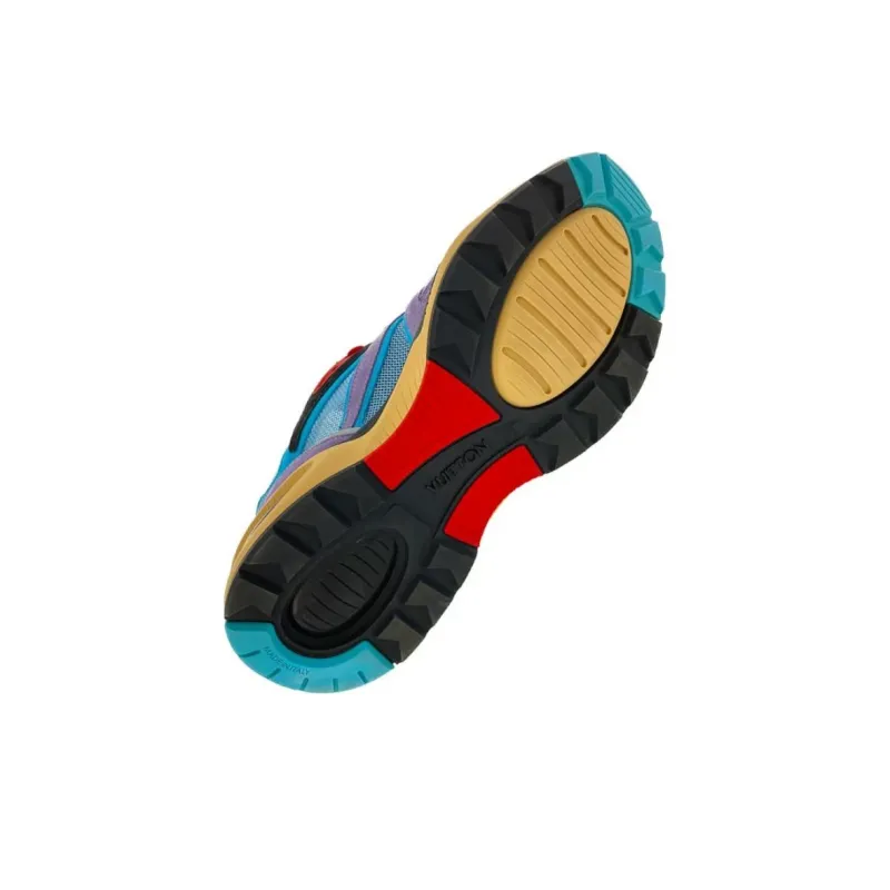 LOUIS VUITTON Trail Sneakers 'Purple Blue Black'-4