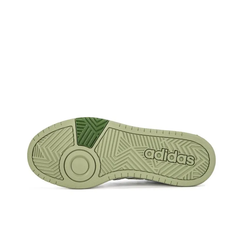 Adidas Hoops 3.0 Mid 'White Green'-4