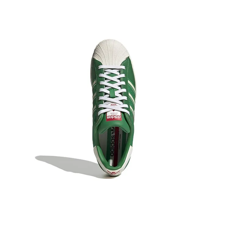Adidas Superstar 'Green Off White'-4